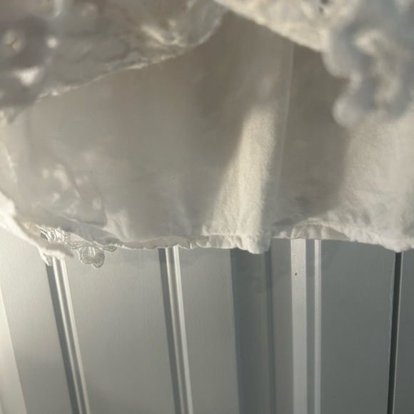 Abercrombie & Fitch White Lace Tank Top size S - Picture 9 of 10